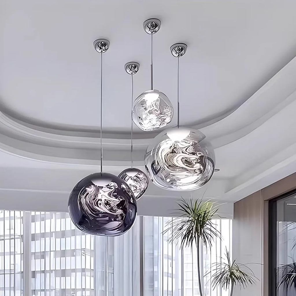 מנורת תלייה מודרנית מלבנית לחדר אוכל - Orntli