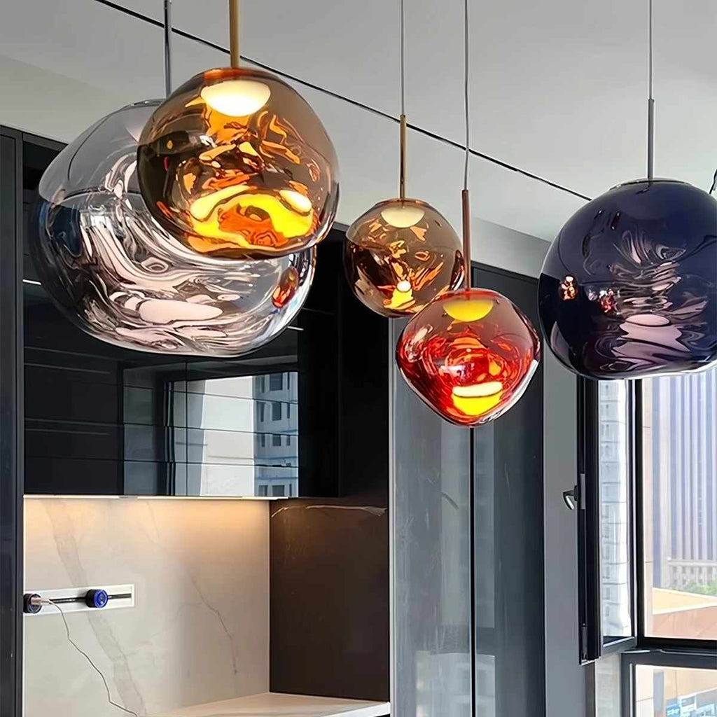 מנורת תלייה מודרנית מלבנית לחדר אוכל - Orntli