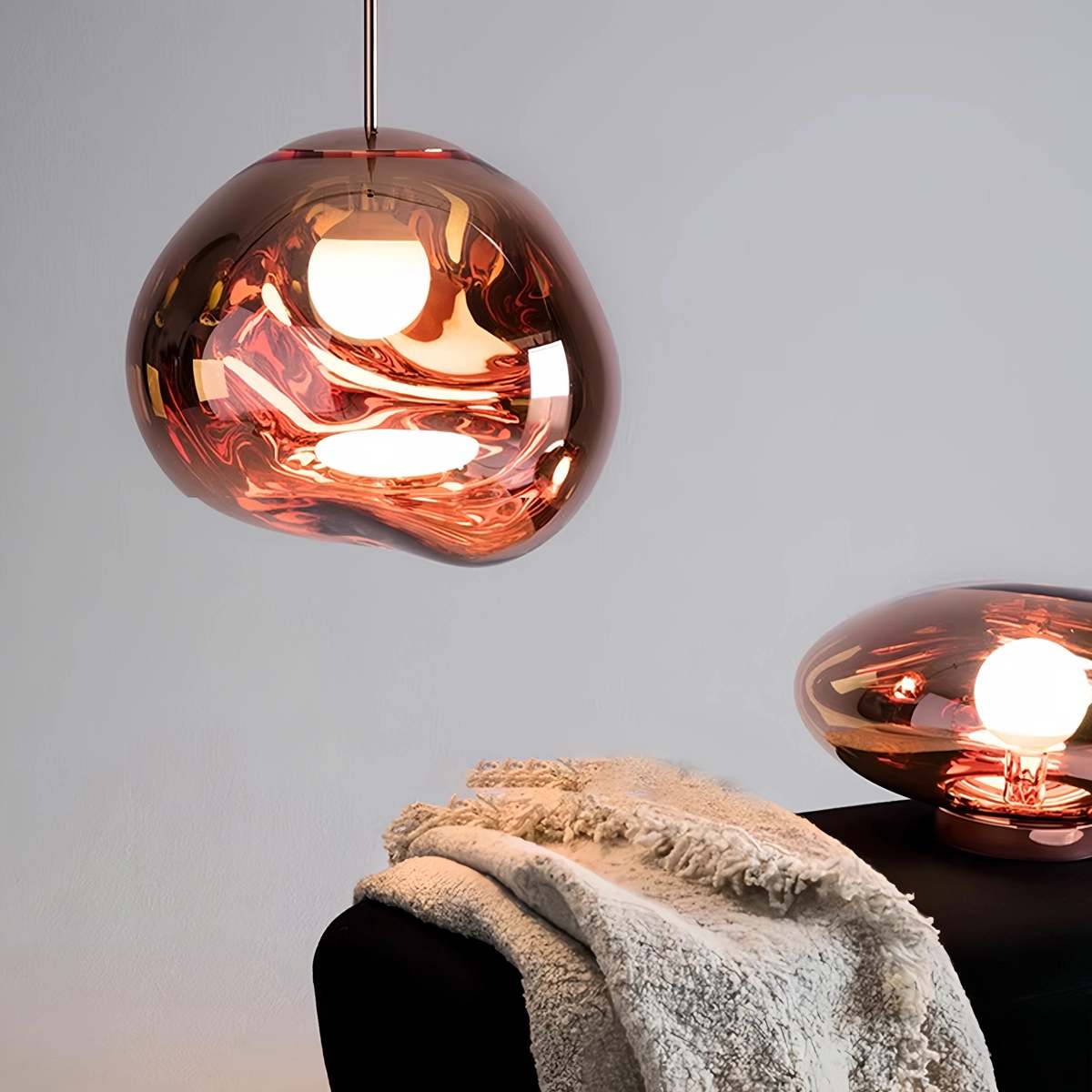 מנורת תלייה מודרנית מלבנית לחדר אוכל - Orntli