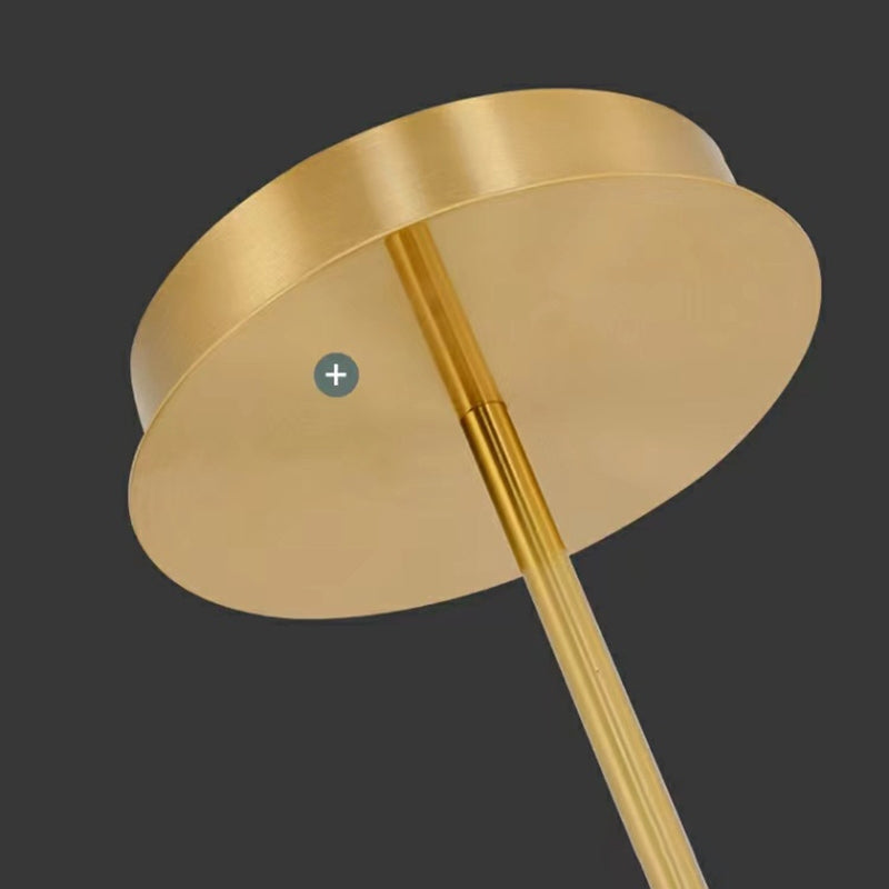 מנורת תלייה מודרנית עם צינור ארוך לד, לחדר אוכל - Orntli