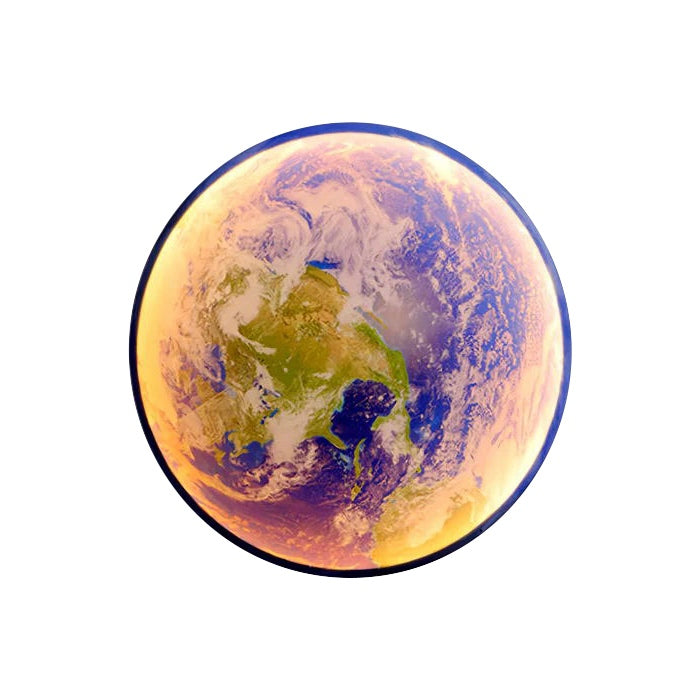 Måne/Jord Kunst Vegglampe - Orntli