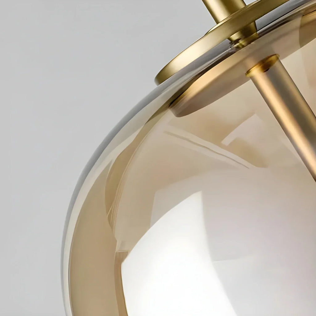 מנורת תלייה מזכוכית מודרנית לחדר אוכל - Orntli