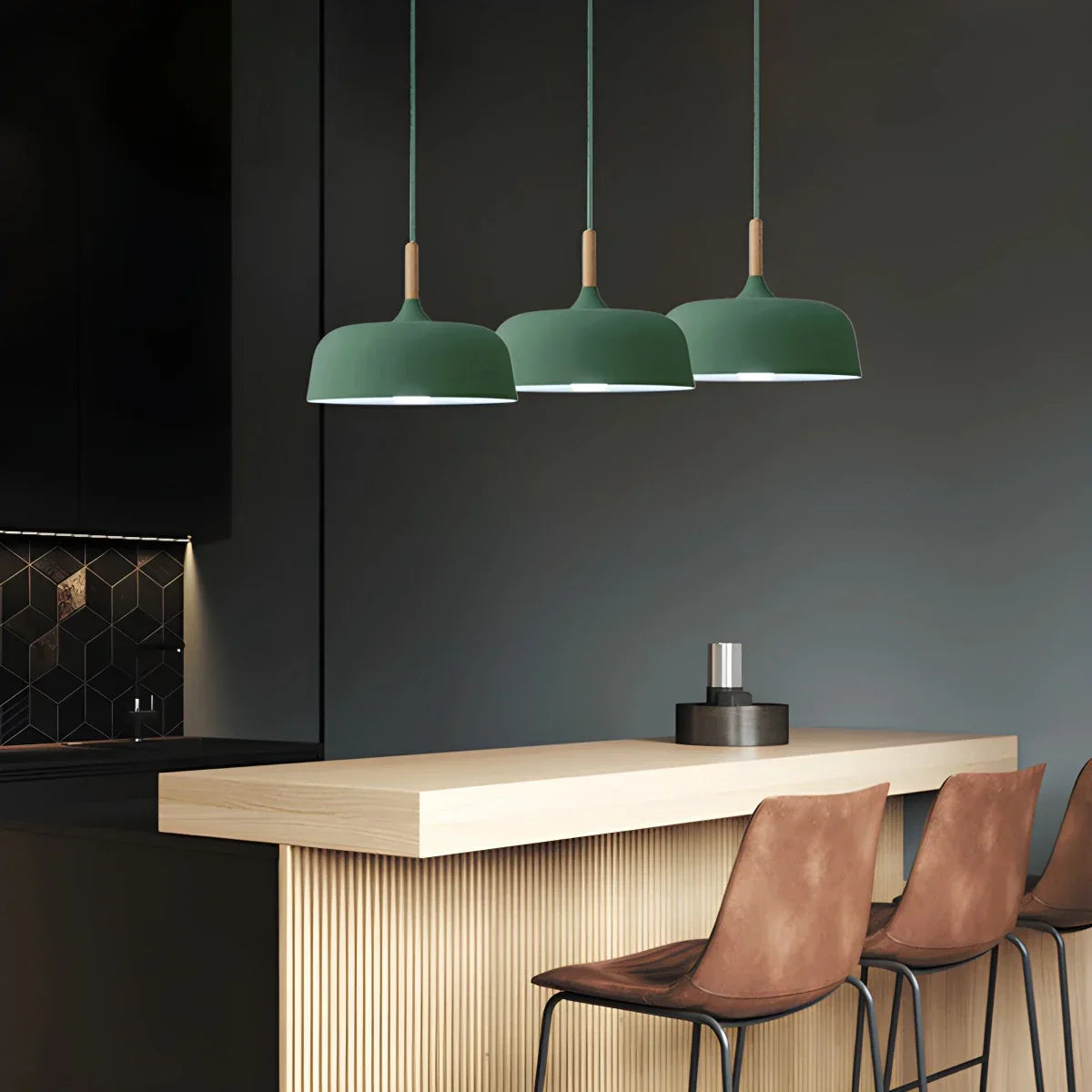 Moderne Kuppel-Makronen-Hängeleuchte für Kücheninsel - Orntli