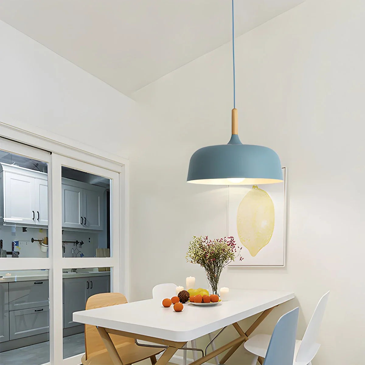 Moderne Kuppel-Makronen-Hängeleuchte für Kücheninsel - Orntli