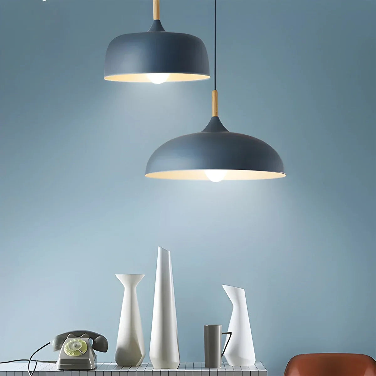 Moderne Kuppel-Makronen-Hängeleuchte für Kücheninsel - Orntli