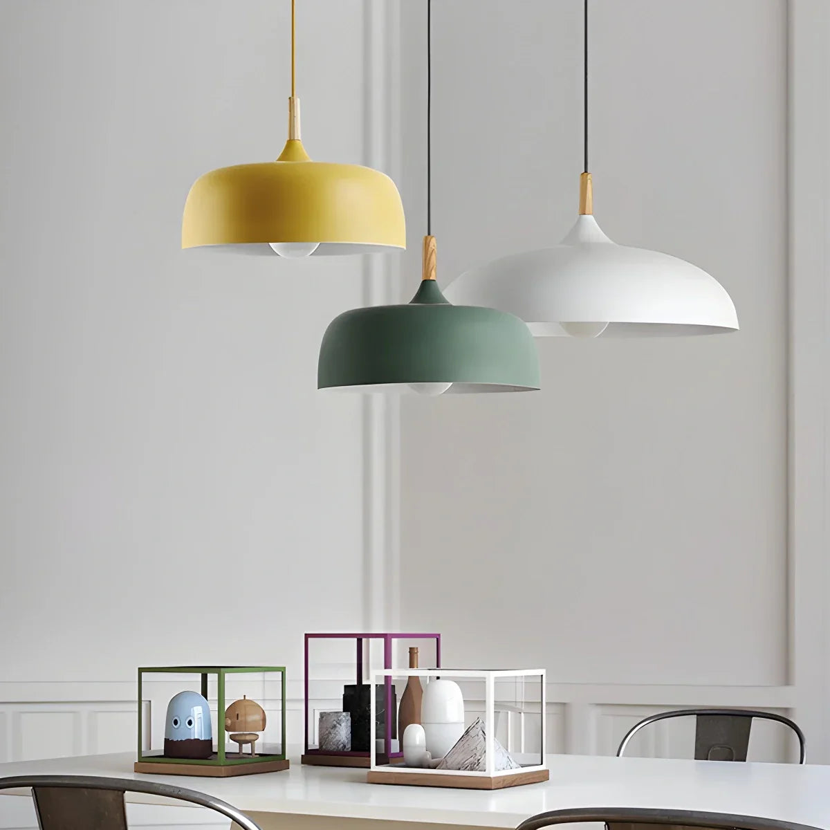 Moderne Kuppel-Makronen-Hängeleuchte für Kücheninsel - Orntli