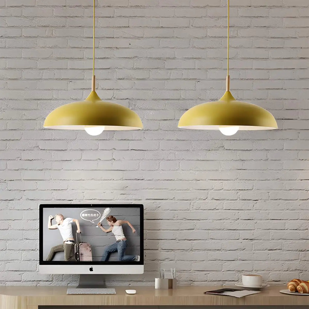 Moderne Kuppel-Makronen-Hängeleuchte für Kücheninsel - Orntli