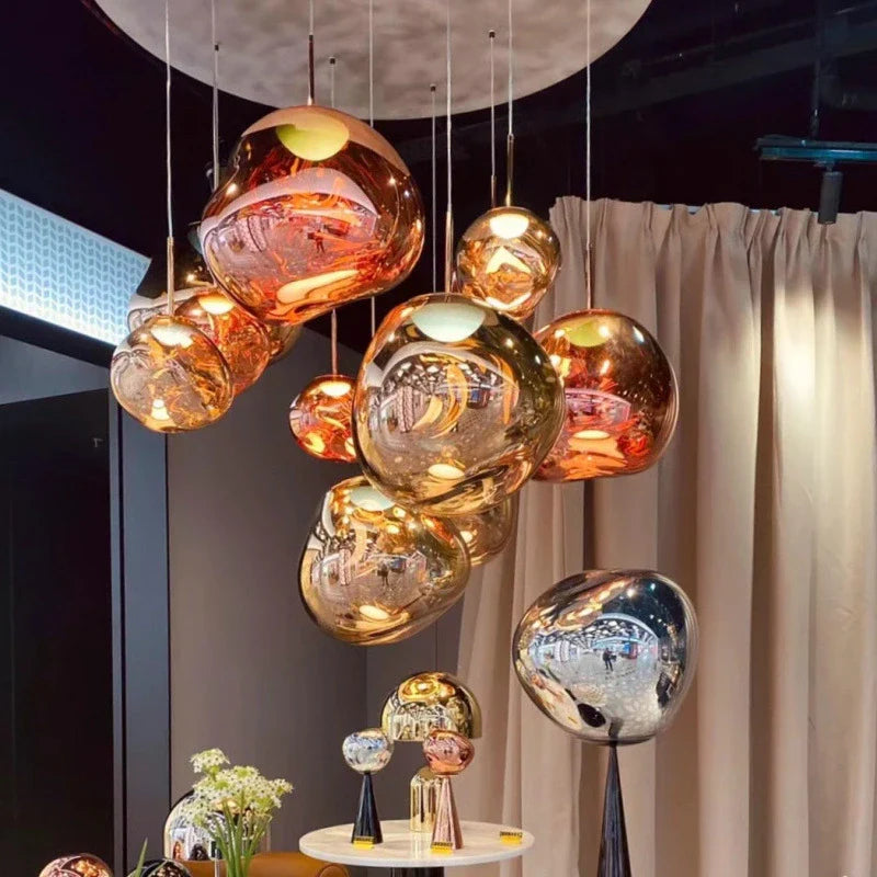 מנורת תלייה מודרנית מלבנית לחדר אוכל - Orntli