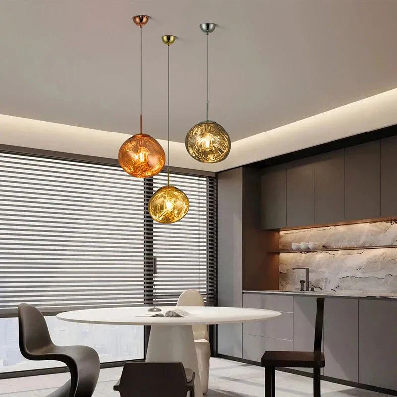 מנורת תלייה מודרנית מלבנית לחדר אוכל - Orntli