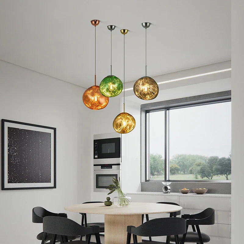 מנורת תלייה מודרנית מלבנית לחדר אוכל - Orntli