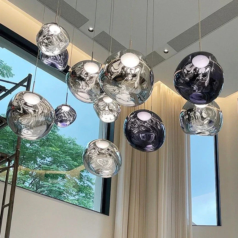 מנורת תלייה מודרנית מלבנית לחדר אוכל - Orntli