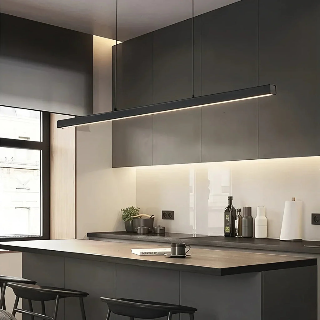 Moderne lineare Pendelleuchte für Kücheninsel - Orntli