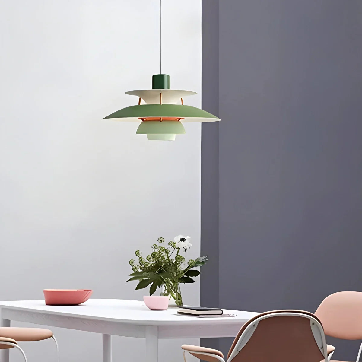 Moderne nordisk stil flerlaget hengende taklampe - Orntli