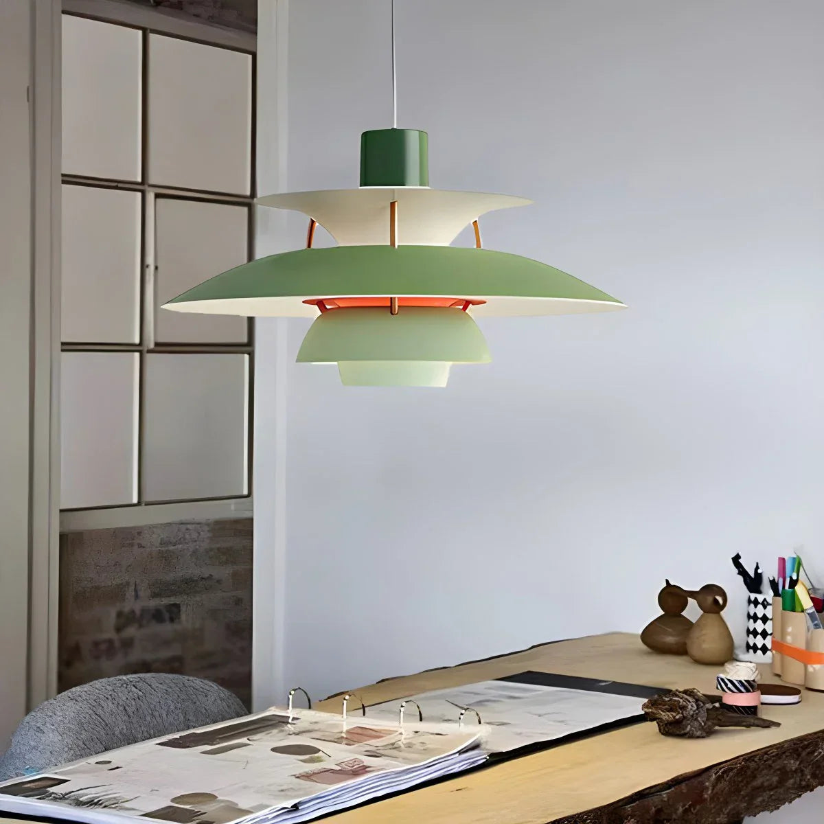 Moderne nordisk stil flerlaget hengende taklampe - Orntli