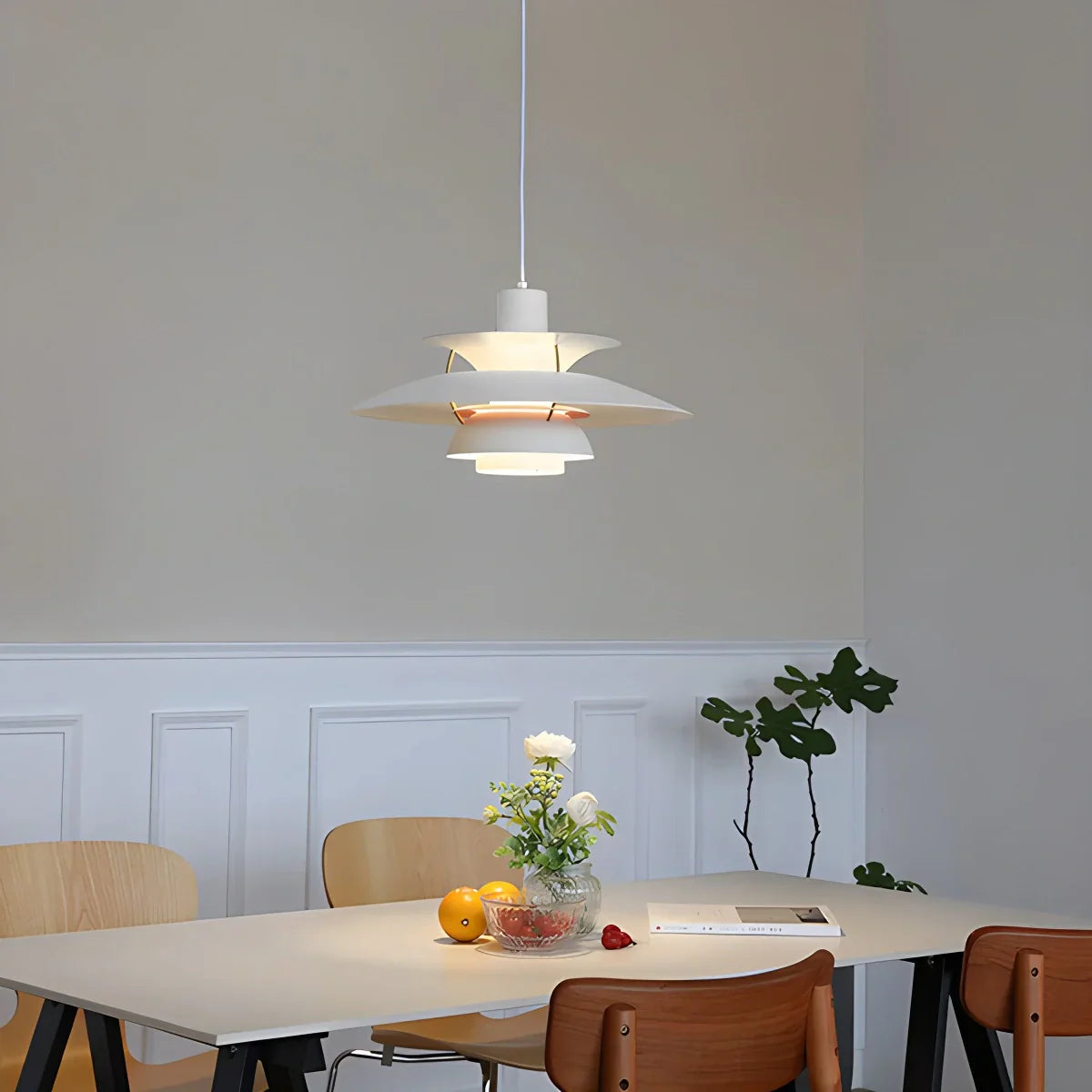 Moderne nordisk stil flerlaget hengende taklampe - Orntli