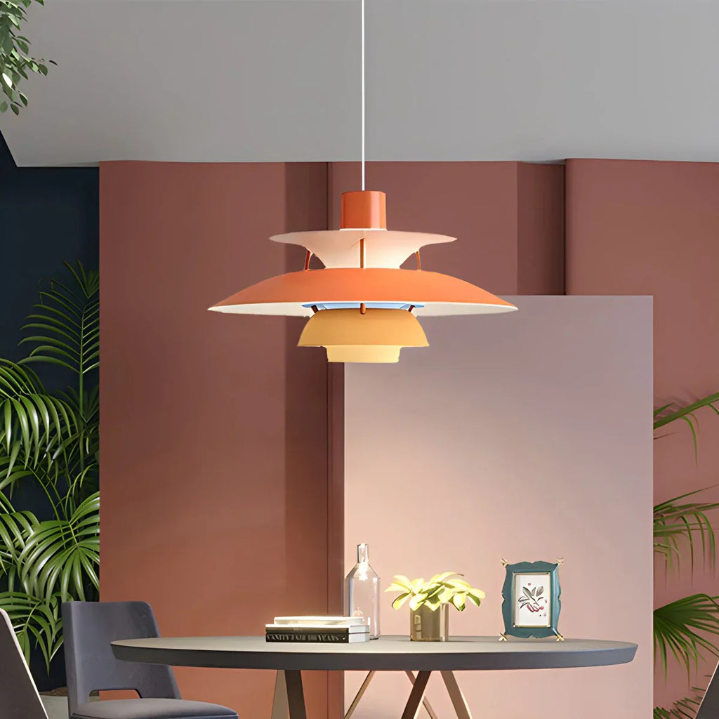 Moderne nordisk stil flerlaget hengende taklampe - Orntli