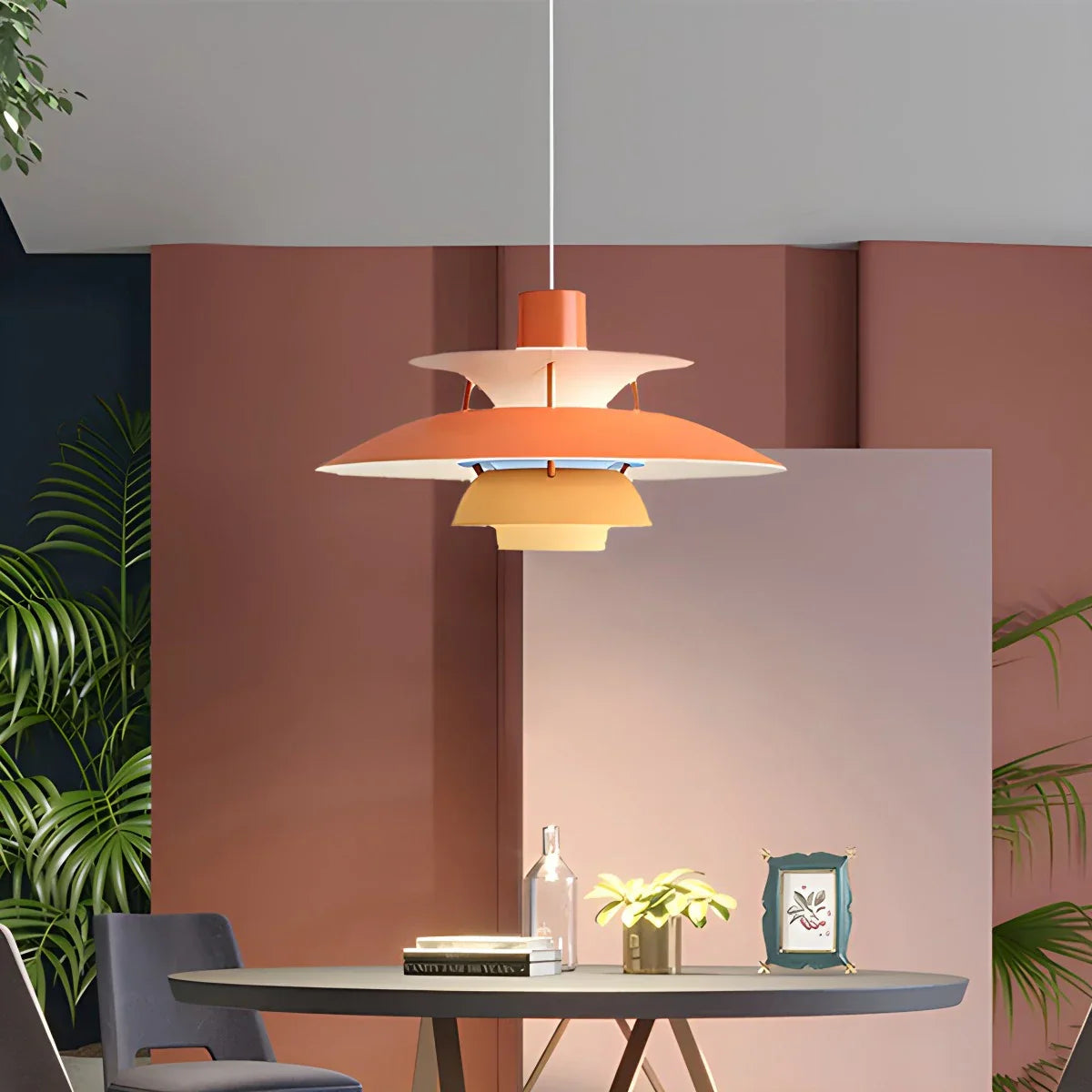Moderne nordisk stil flerlaget hengende taklampe - Orntli