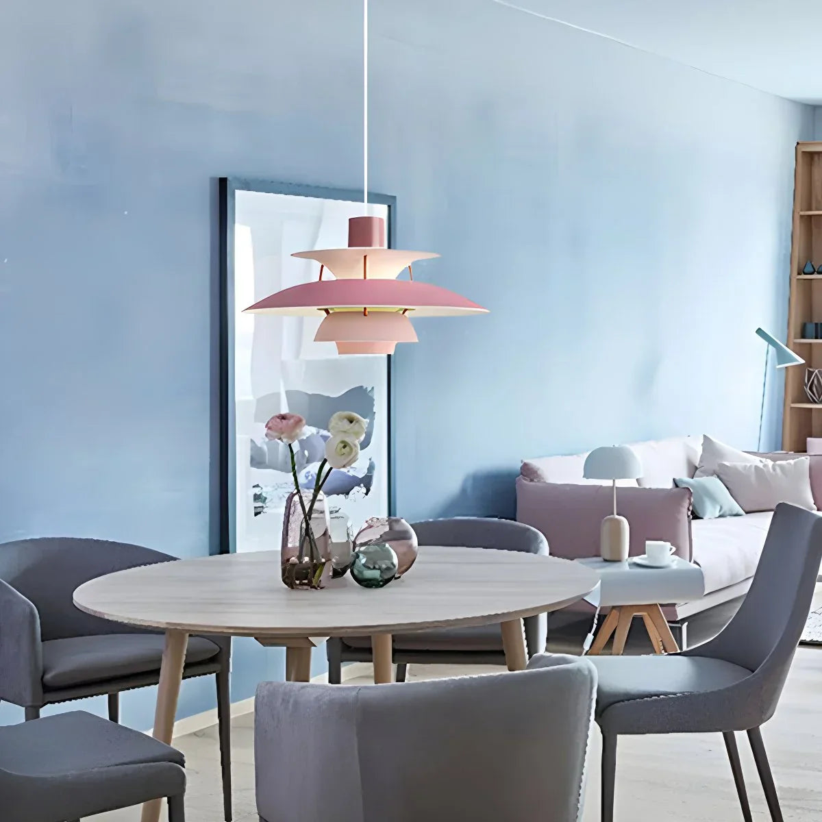 Moderne nordisk stil flerlaget hengende taklampe - Orntli