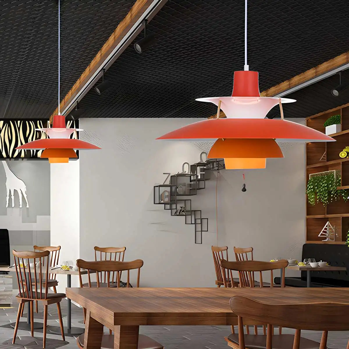 Moderne nordisk stil flerlaget hengende taklampe - Orntli