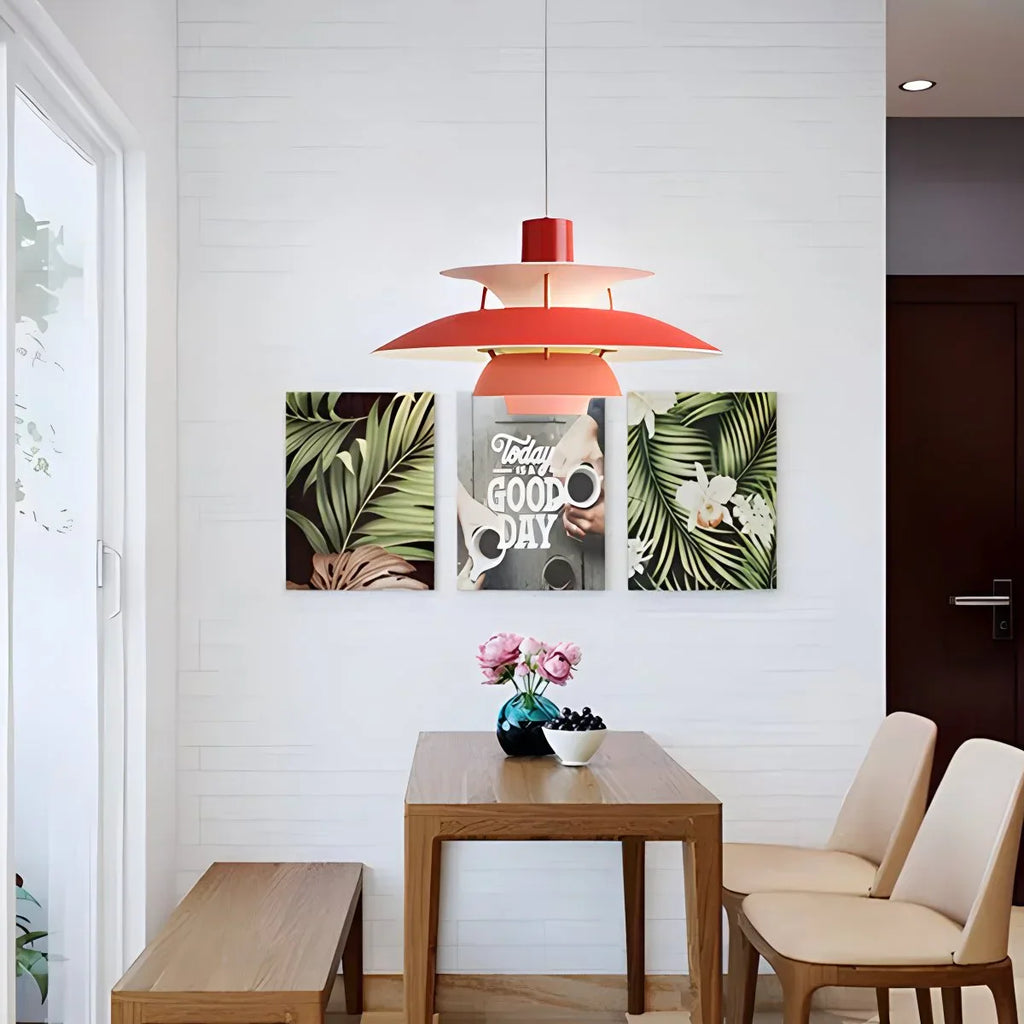 Moderne nordisk stil flerlaget hengende taklampe - Orntli