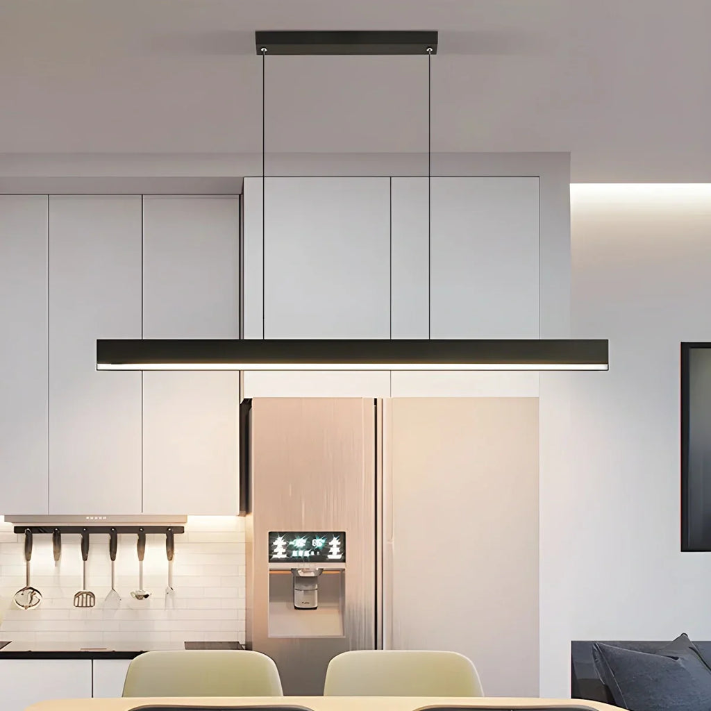 Moderne lineare Pendelleuchte für Kücheninsel - Orntli