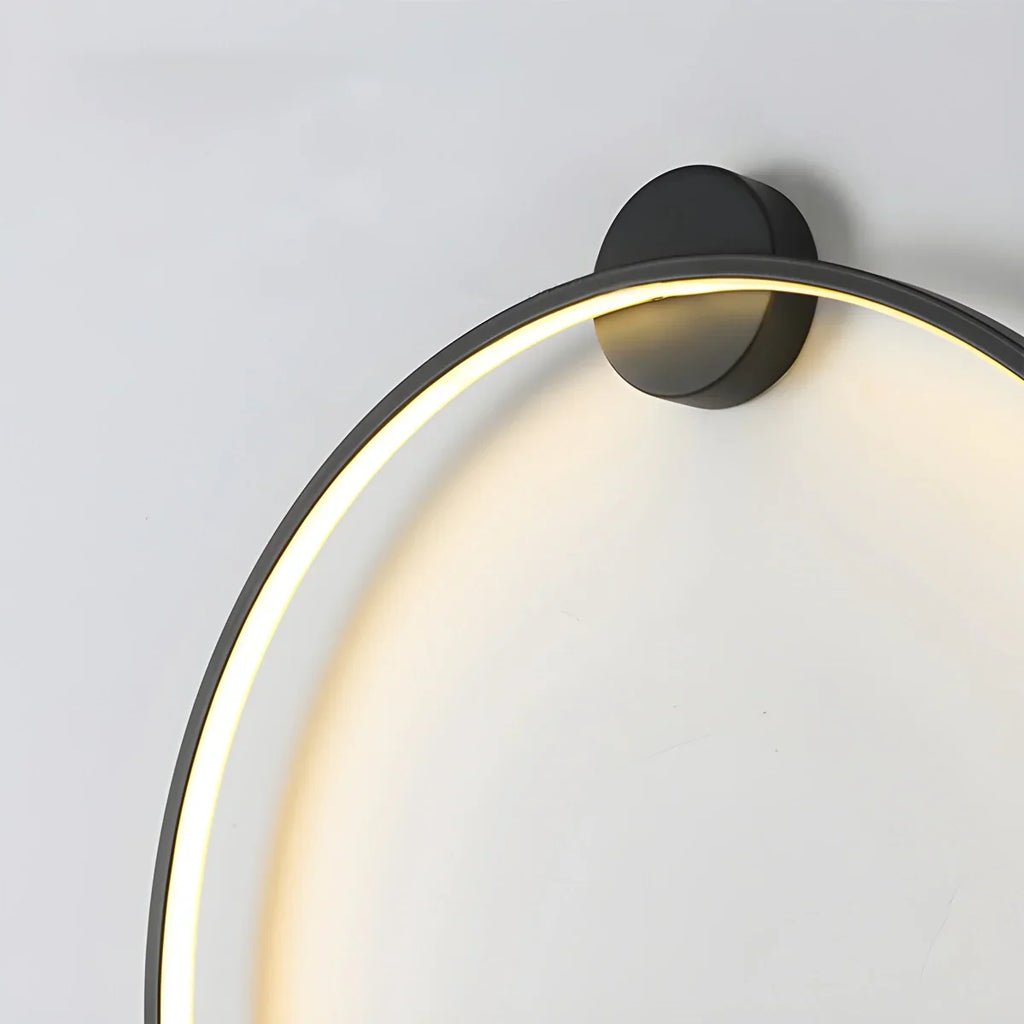 Round Ring LED Wall Lamp for Living Room - Orntli