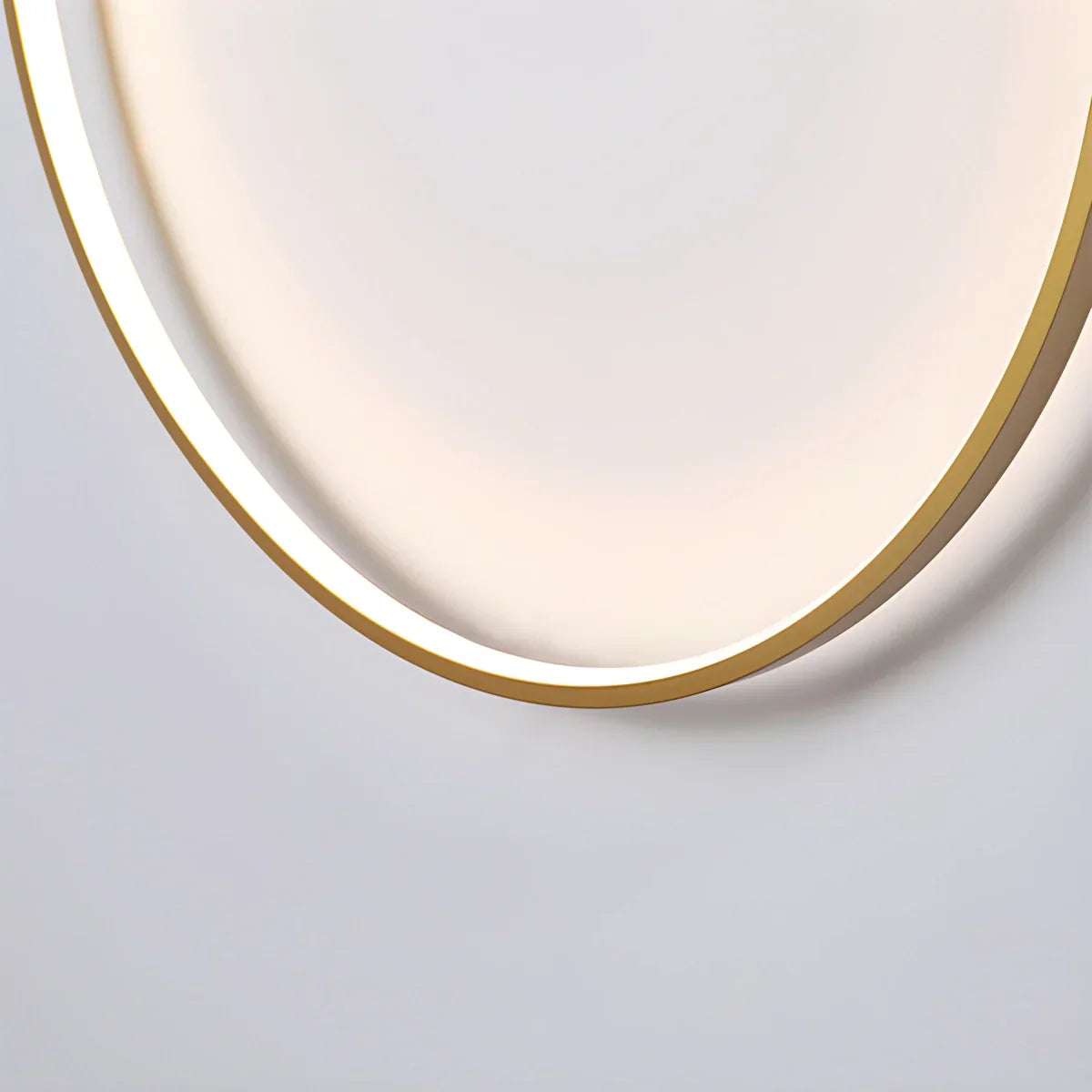 Round Ring LED Wall Lamp for Living Room - Orntli