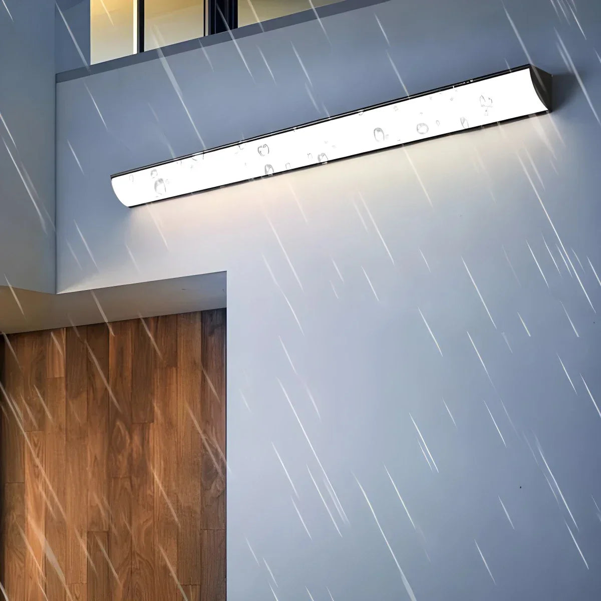 Wodoodwna Lampa Ścienna Zewnętrzna - Orntli