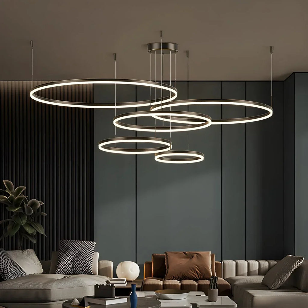 現代風無線リング吊り下げ灯 - Orntli