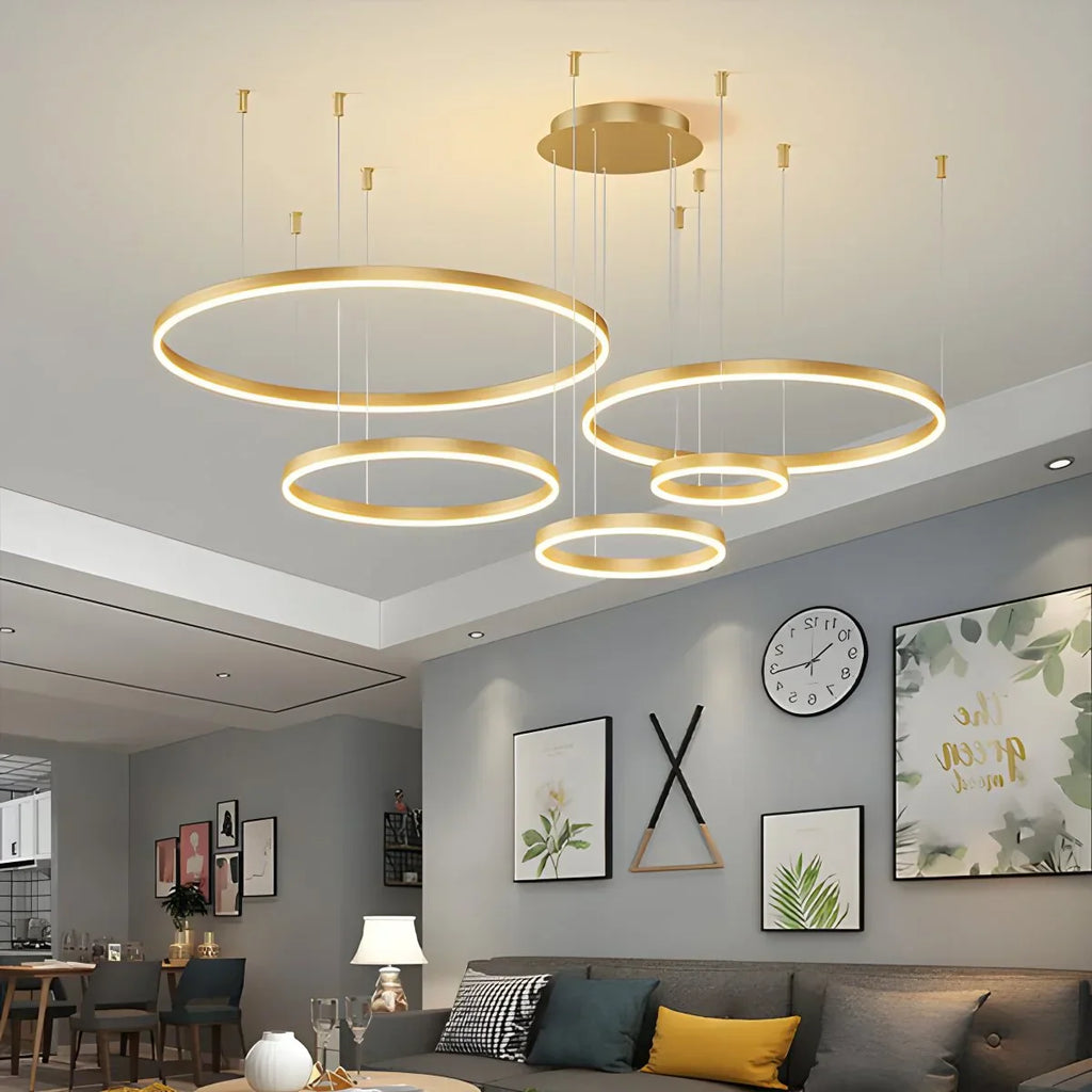 現代風無線リング吊り下げ灯 - Orntli