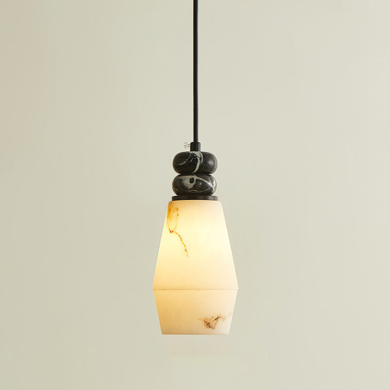 Lampada a sospensione da soffitto Arica – Cupola a sfera in marmo