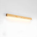 Arlo Linear Wood Wall Light — Slim Dual-Mount Design