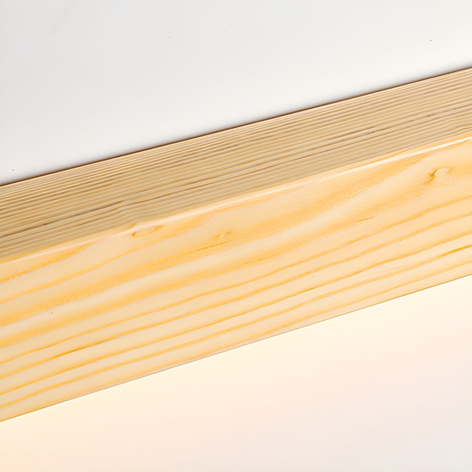 Arlo Linear Wood Wall Light — Slim Dual-Mount Design