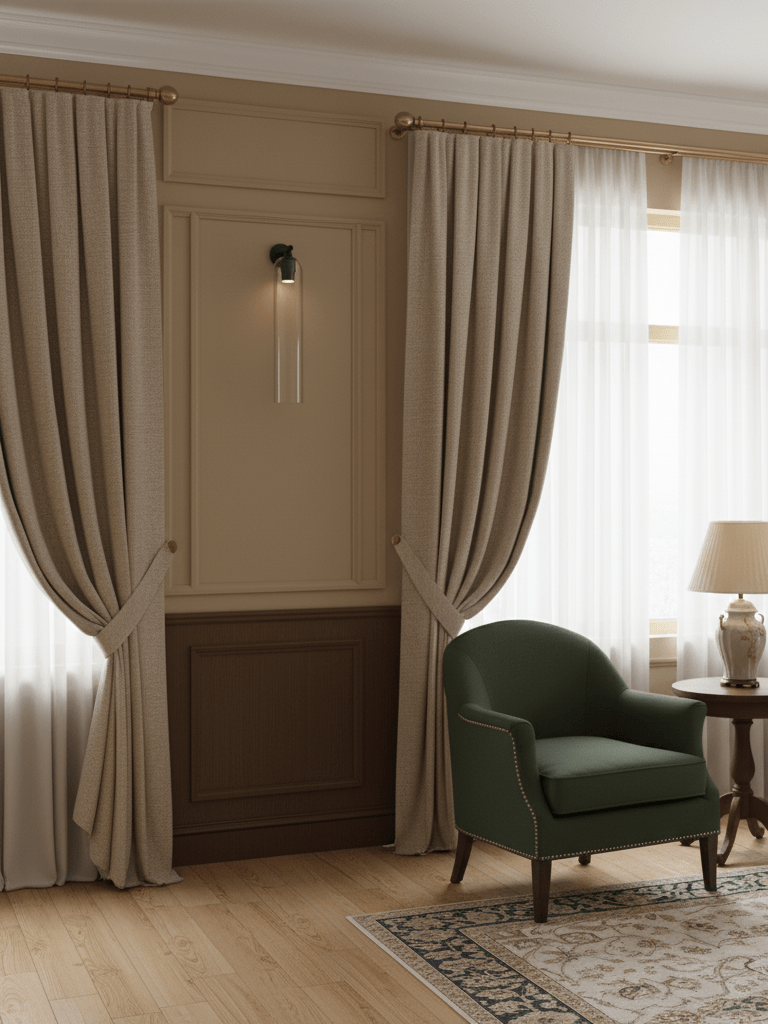 Nástěnné svítidlo z uměleckého skla — dynamické ambientní osvětlení