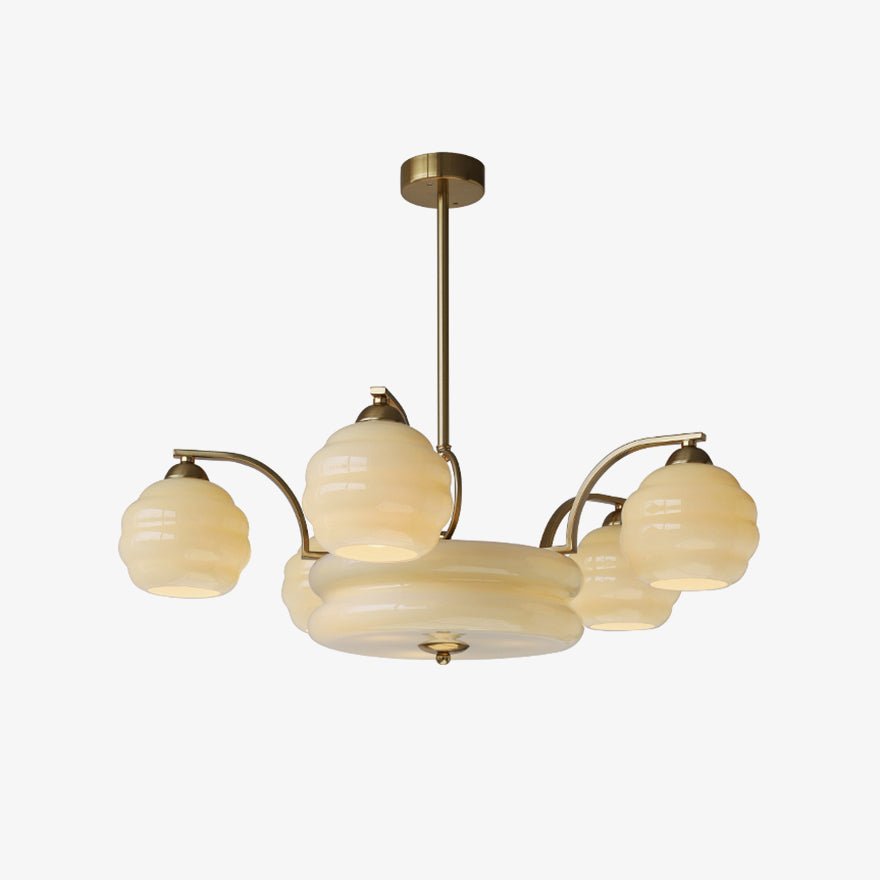 Vintage Art Deco-designad statementkrona