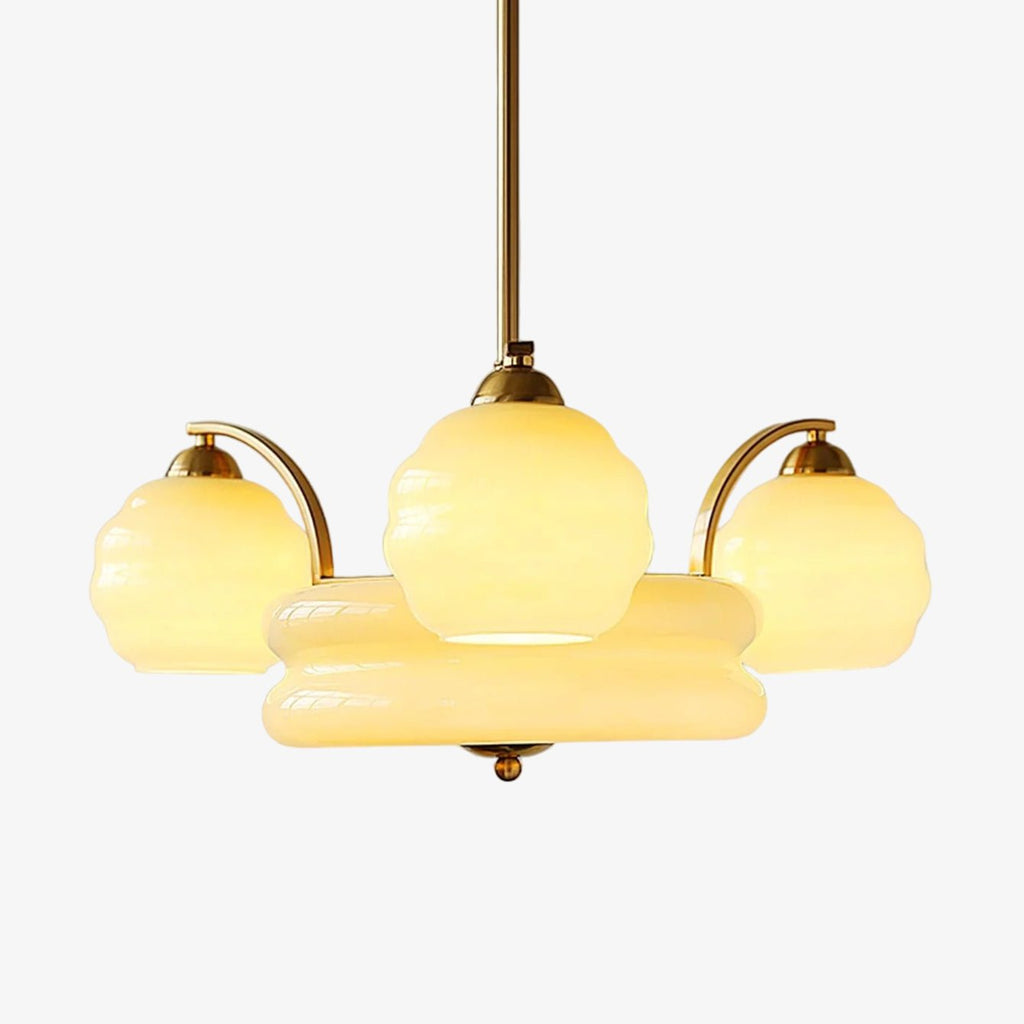 Vintage Art Deco-designad statementkrona
