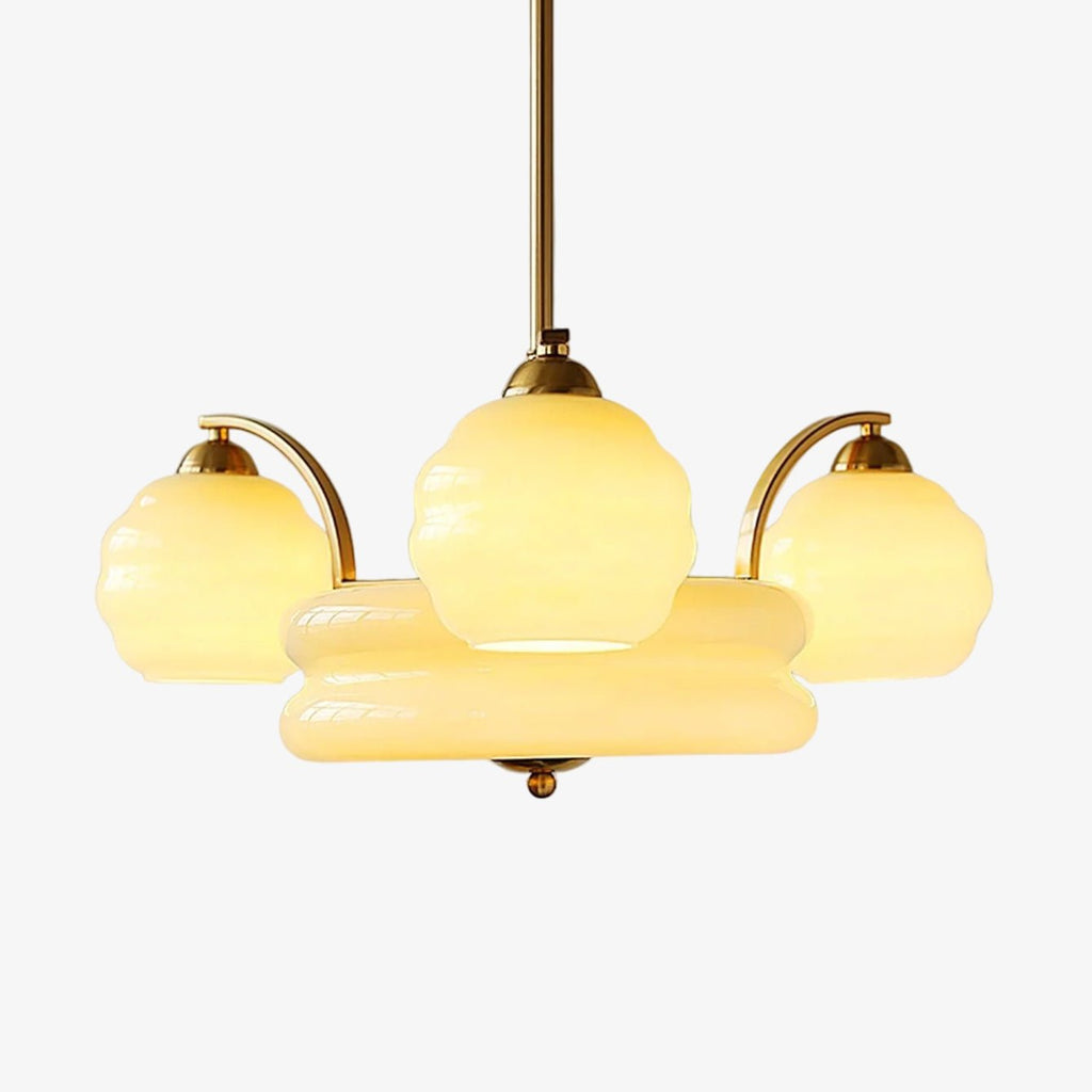 Vintage Art Deco-designad statementkrona