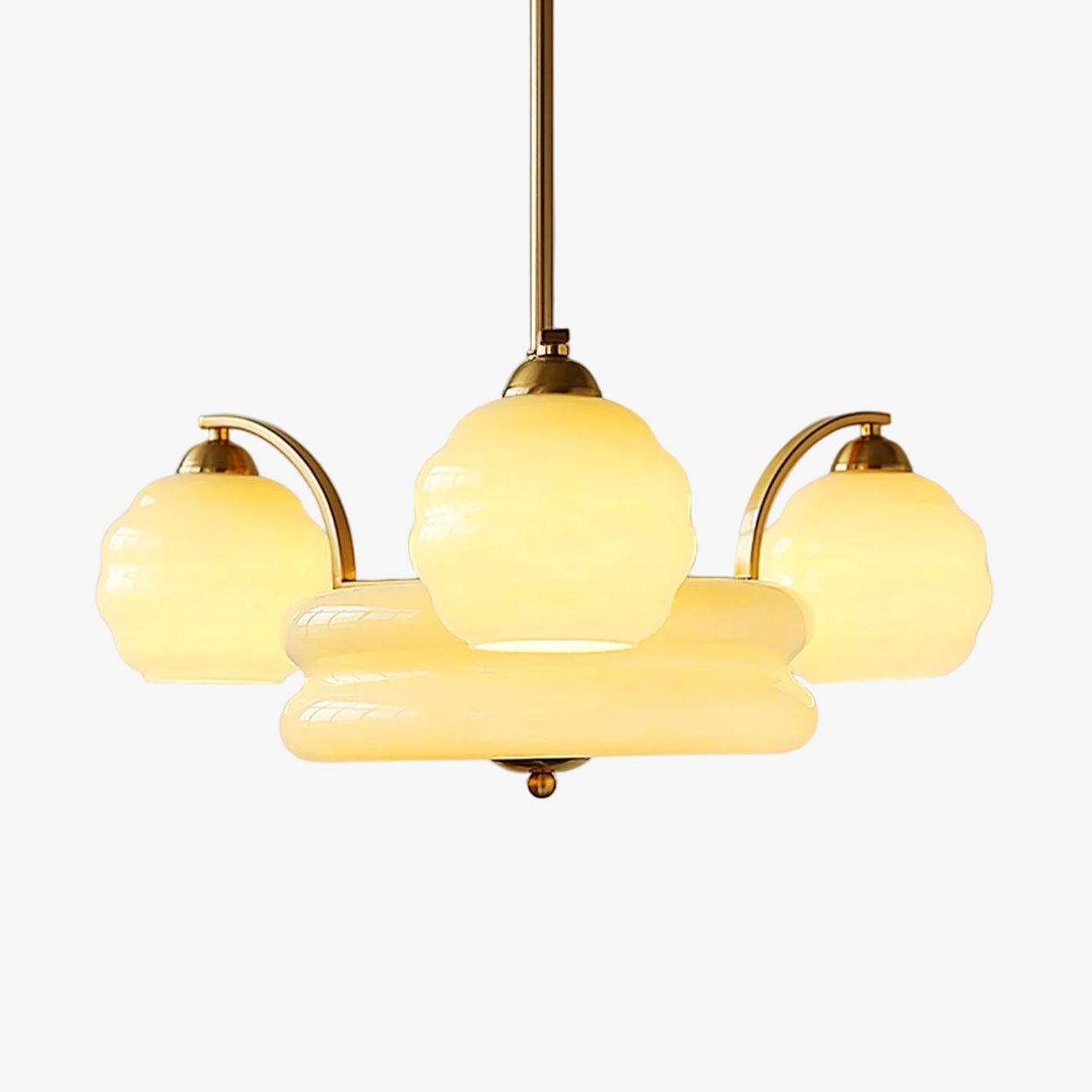 Vintage Art Deco-designad statementkrona
