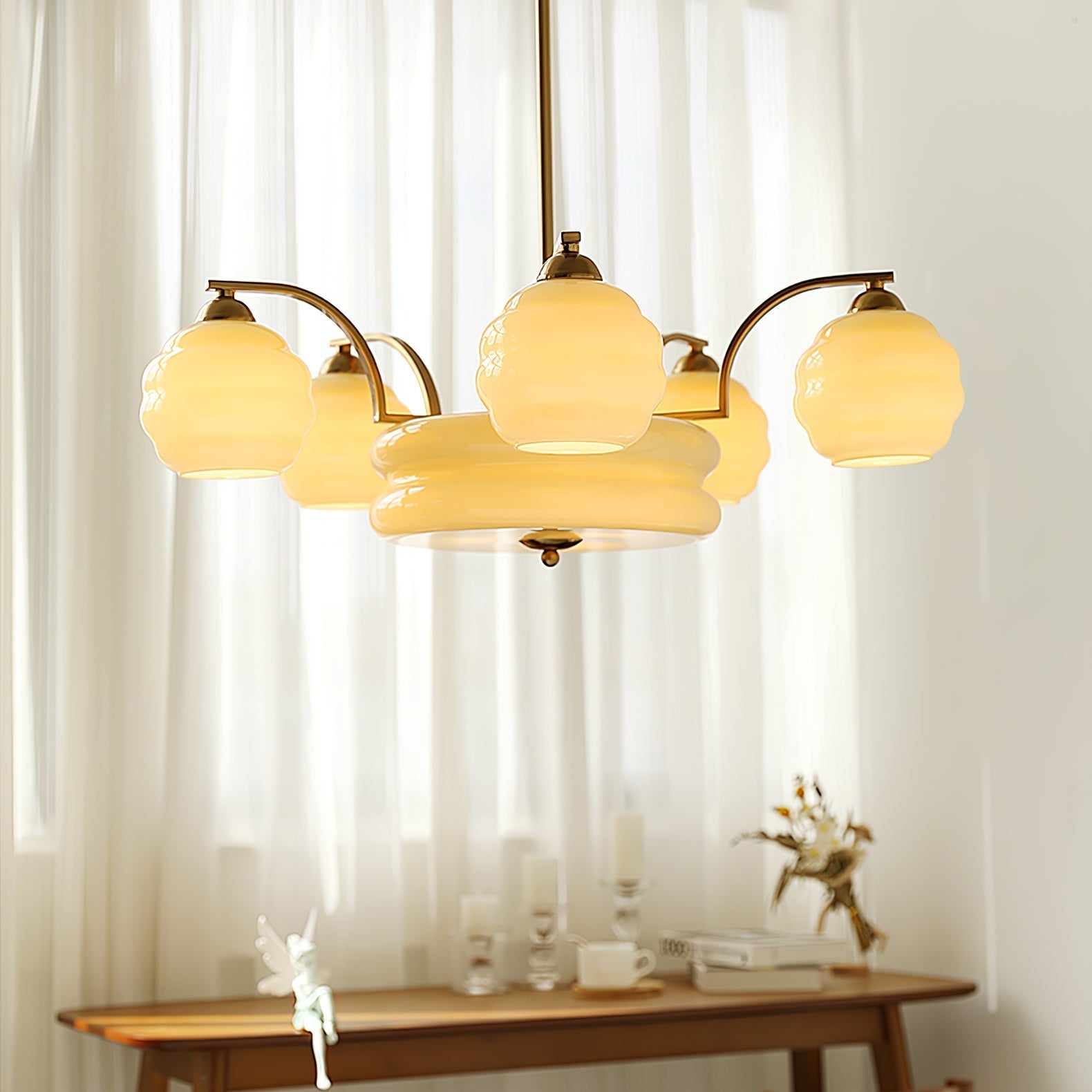 Vintage Art Deco-designad statementkrona