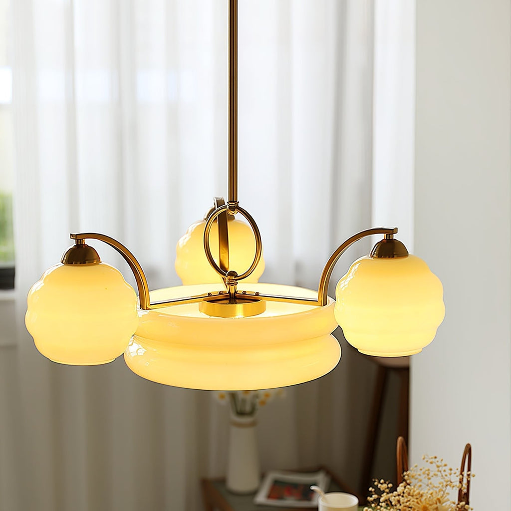 Vintage Art Deco-designad statementkrona