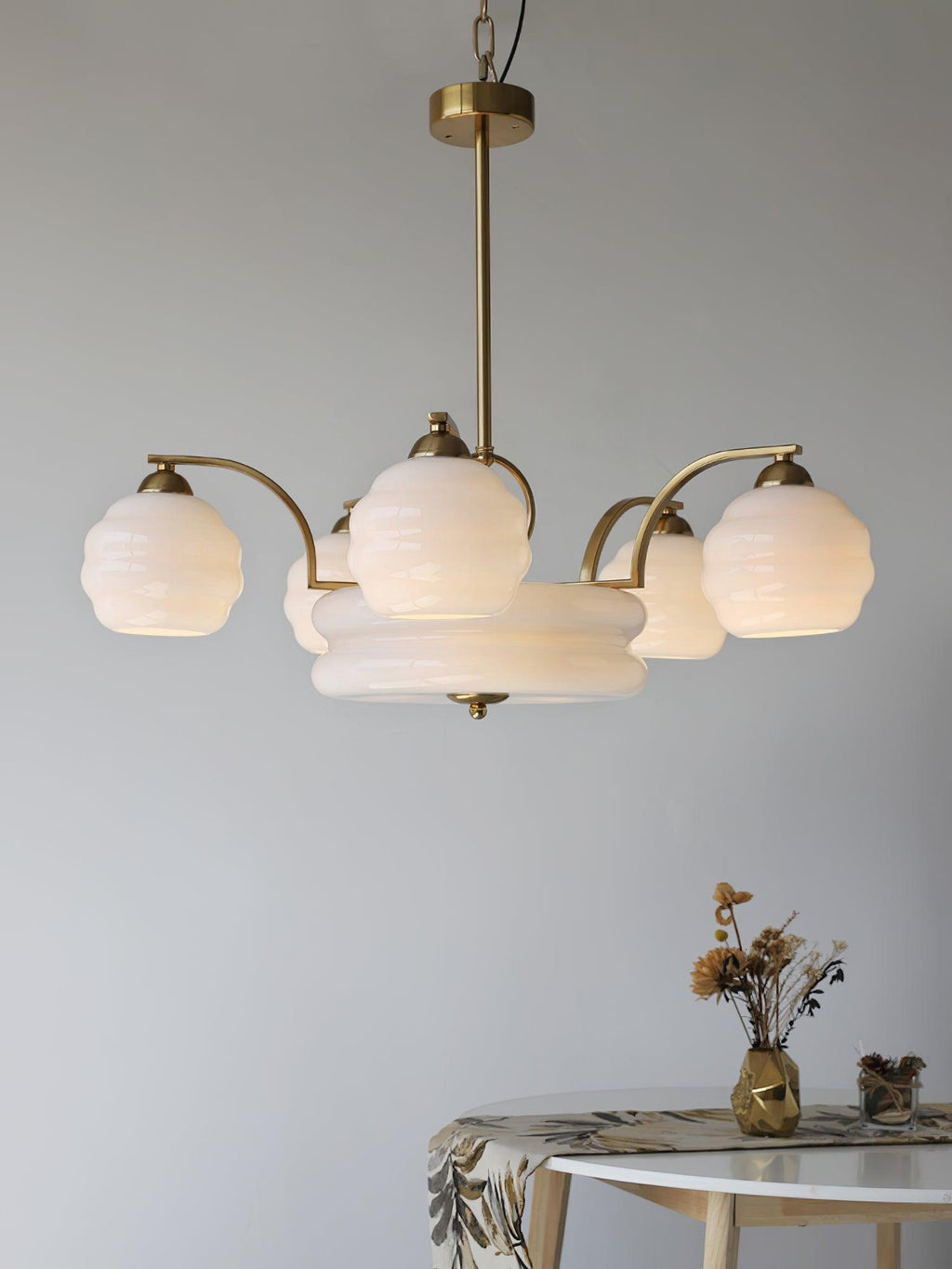Vintage Art Deco-designad statementkrona