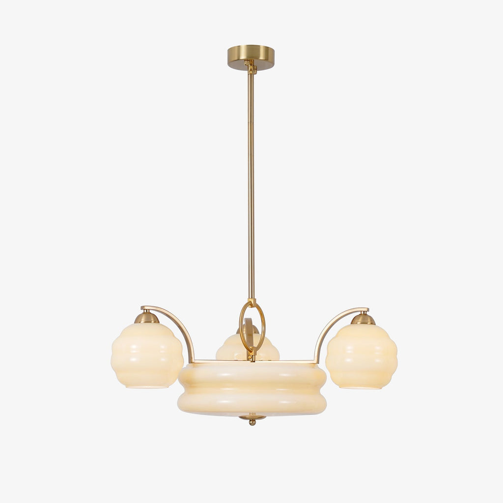 Vintage Art Deco-designad statementkrona