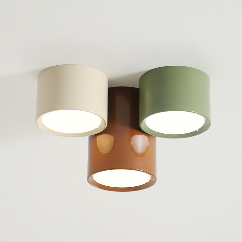Lampada da soffitto Puln a combinazione colorata