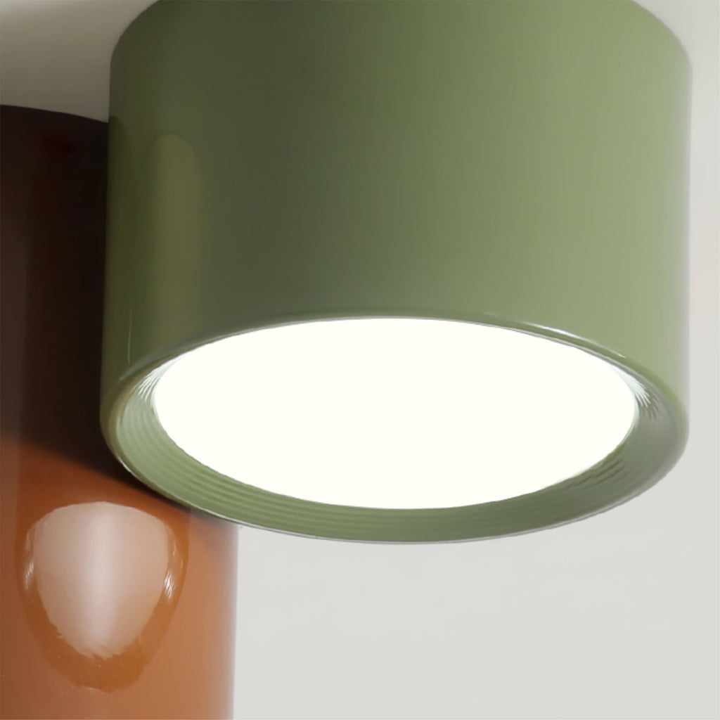 Lampada da soffitto Puln a combinazione colorata
