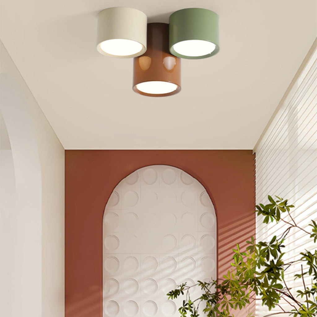 Lampada da soffitto Puln a combinazione colorata