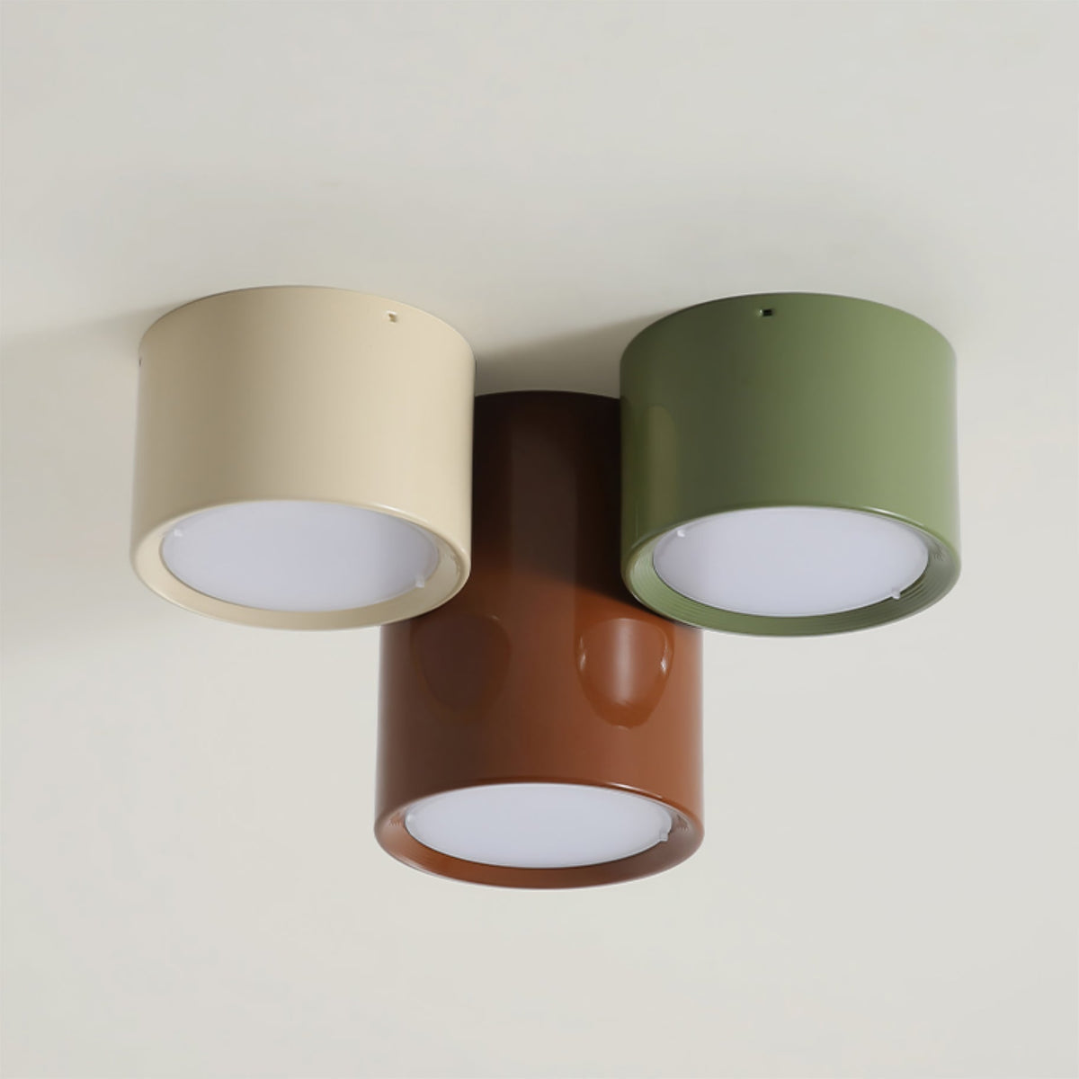 Lampada da soffitto Puln a combinazione colorata