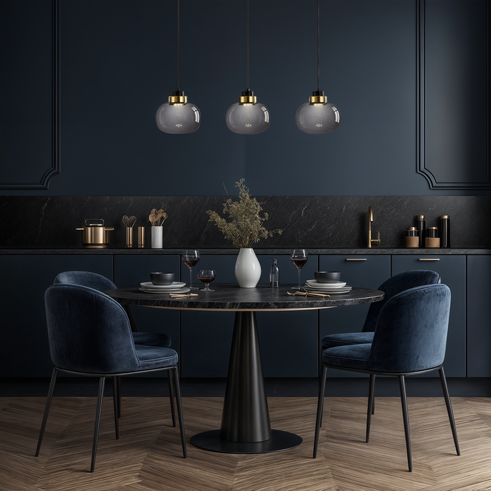 Ashton staklene viseće svjetiljke