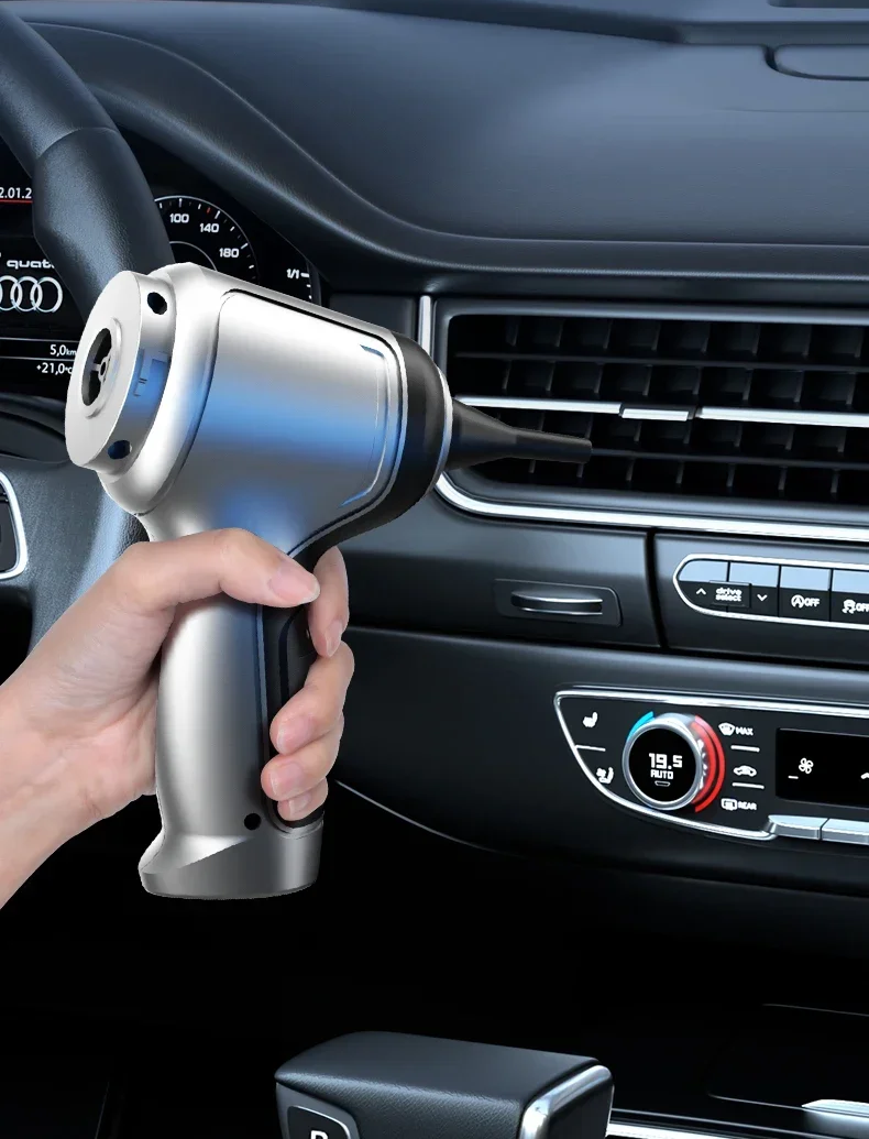 Aspirapolvere Wireless per Auto NovaVac Potenza di Aspirazione 95000Pa Leggero e Silenzioso