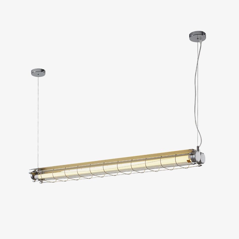 מנורת תלייה קווית תעשייתית Arorisra, 123cm, LED מובנה