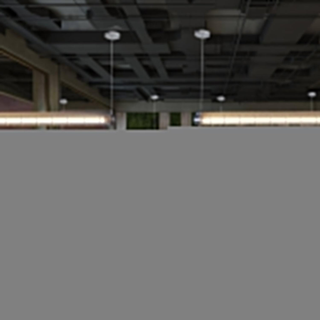 מנורת תלייה קווית תעשייתית Arorisra, 123cm, LED מובנה